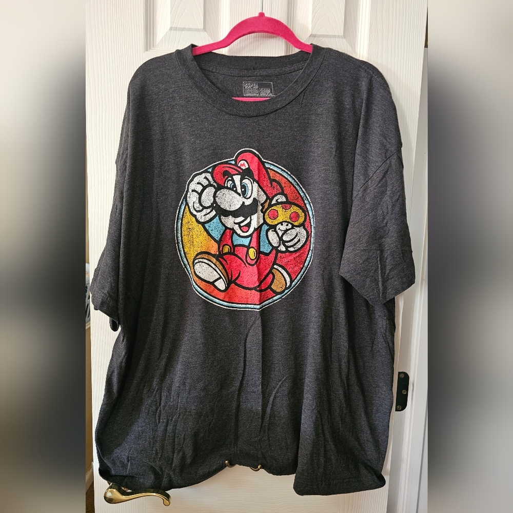 Super Mario Bros. Black T-Shirt